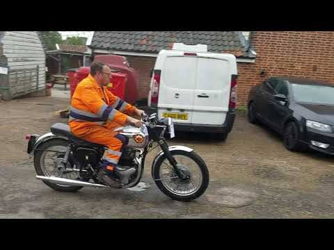 1958 BSA A10 RGS Replica 650cc at Andy Tiernans #07510BSA
