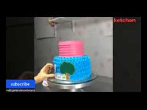 اروع مقاطع تزيين الكيك لن تندم على مشاهدته