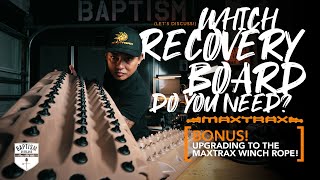 The Comprehensive Guide to Maxtrax Recovery Boards *BONUS: Upgrading to the Maxtrax Winch Rope*
