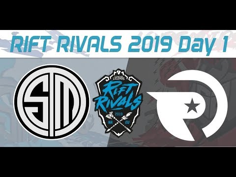 TSM vs Origen | Rift Rivals 2019 Day 1 | FULL GAME
