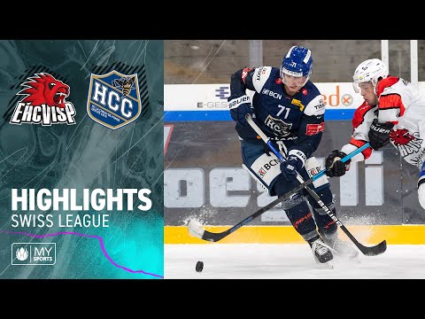 Visp vs. La Chaux-de-Fonds 3:4 n.V. - Playoff Highights, Swiss League