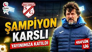 Şampiyon Sebat Gençlik Teknik Direktörü Turgay Karslı Yayınımıza Katıldı!