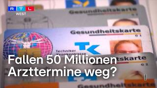 Weniger Arzttermine für Patienten in NRW? | RTL WEST