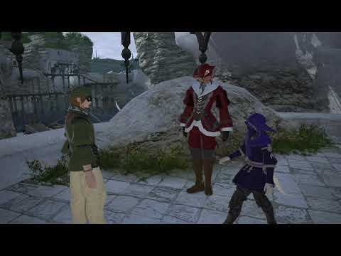 FINAL FANTASY XIV - Yugiri met the fraternity