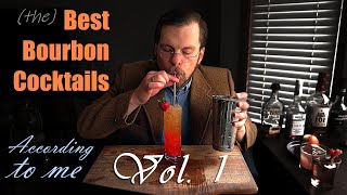 Best Bourbon Cocktail Recipes || Old Fashioned vs Manhattan vs Strawberry Fix(Sasha Petraske)
