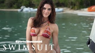 Hilary Rhoda Gets Oiled Up Behind The Scenes At The Beach | Outtakes | Sports Illustrated Swimsuit
