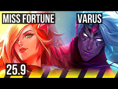 MISS FORTUNE & Alistar vs VARUS & Renata Glasc (ADC) | KR Diamond | 25.9