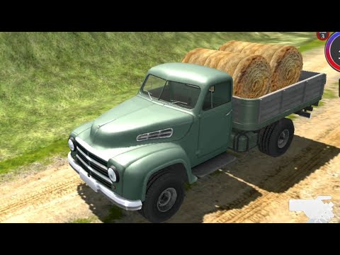 offroad pickup truck simulator  - Android gameplay - Cargo truck simulator offroad uphill game #game
