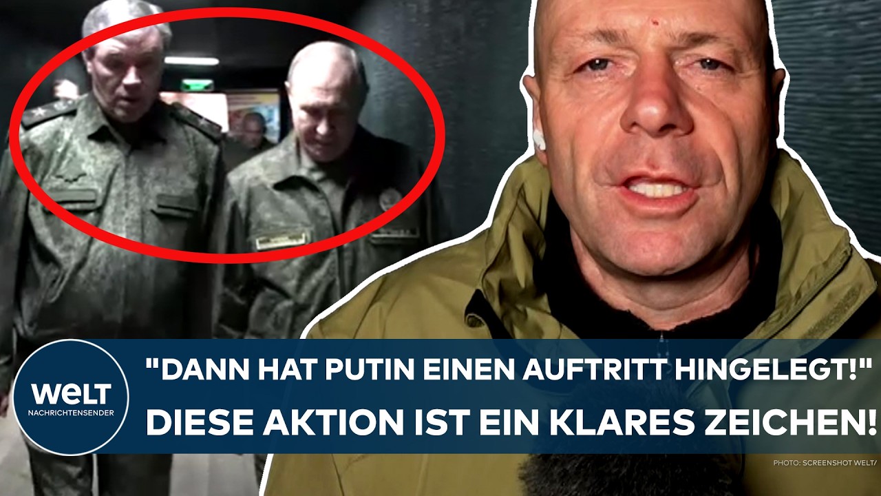 UKRAINE-KRIEG: "Und Putin hat dann einen Auftritt hingelegt!" Diese Aktion war ein klares Zeichen!