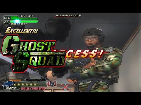 GHOST SQUAD - FULL PLAYTHROUGH MISSION 2 WITH ALL LEVELS & PATHS (LEVEL 8)