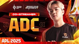 🔴 TRỰC TIẾP: ADC REACTION - EARENA vs FPT x FLASH | QUARTER FINALS - APL 2025