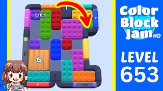 Soluzione del Livello 653 di Color Block Jam