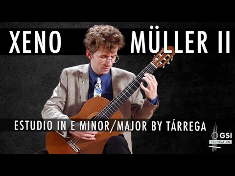 Francisco Tárrega's "Estudio in E minor/major" played by Xeno Müller II on a 1978 Robert Mattingly