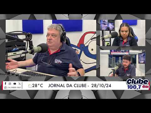 Jornal da Clube - 28/10/24 - Edição do Almoço