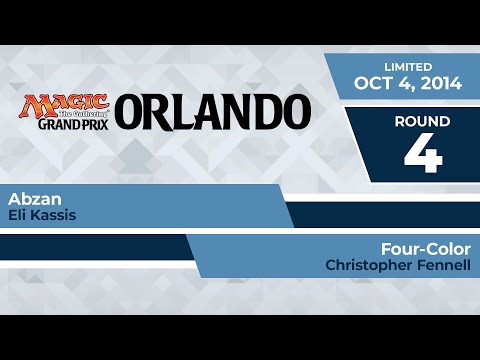 GPOrlando: Round 4 - Eli Kassis vs Christopher Fennell | Limited