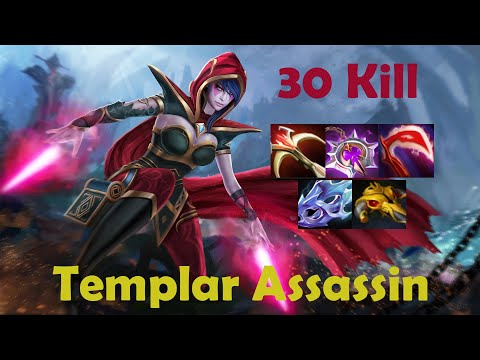 Templar Assassin 30 Kill - How to play Templar Assassin Pro Players Gameplay GG DotA