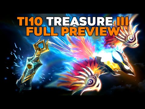 Immortal Treasure III - The International Battle Pass 2020 - Full Preview - Dota 2 TI10