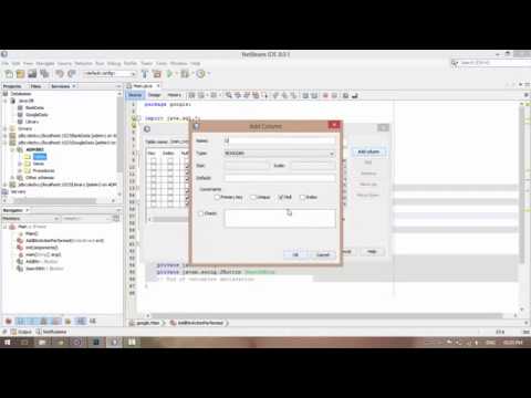 Java Gui Part 1 Insert Data Into Sql Database With Netbeans