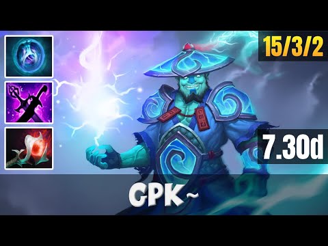 Gpk | Storm Spirit | Dota 2 Pro Gameplay - Patche 7.30d