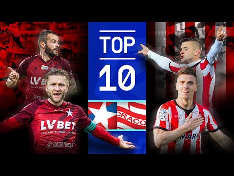 TOP 10 DEKADY: Derby Krakowa | Wisła - Cracovia | Błaszczykowski, Piątek, Brożek | Ekstraklasa