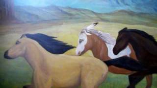 preview picture of video 'Spirit Horse Mural limurals'