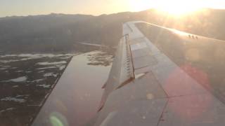preview picture of video 'Landing at Salt Lake City, Utah, USA International Airport Part 1'