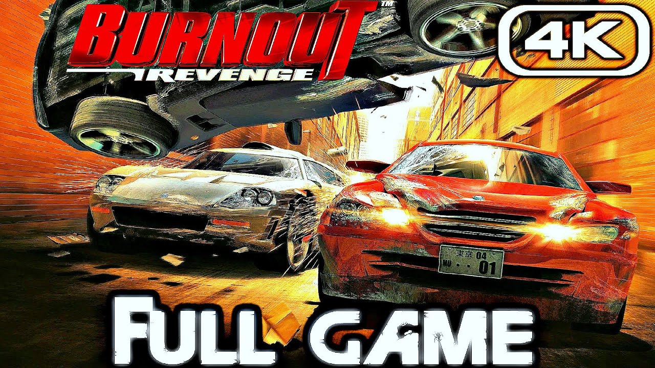 BURNOUT REVENGE Gameplay Walkthrough FULL GAME 100% (4K 60FPS) No Commentary