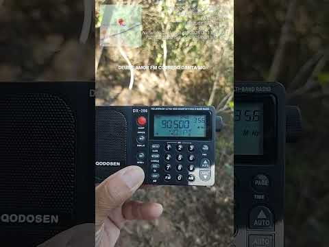 DEUS  É AMOR FM 90,5 CÓRREGO DANTA MG ESCUTA EM SAO SEBASTIÃO DO PARAÍSO MG