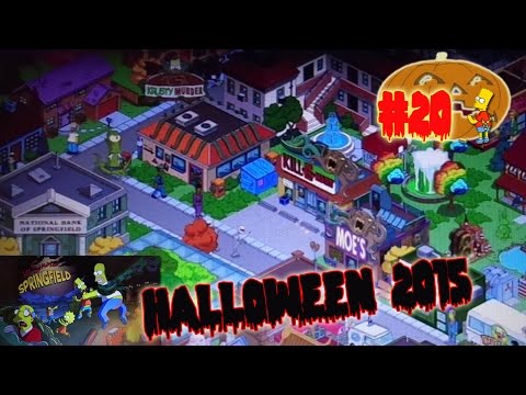 Los Simpson Springfield "Halloween'15: Cap. 20 - Fabricar gominolas y lámpara de calabaza" por Tony