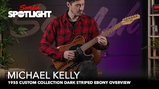 Video thumbnail for Michael Kelly 1955 Custom Collection Dark Striped Ebony Overview by Sam Ash Music