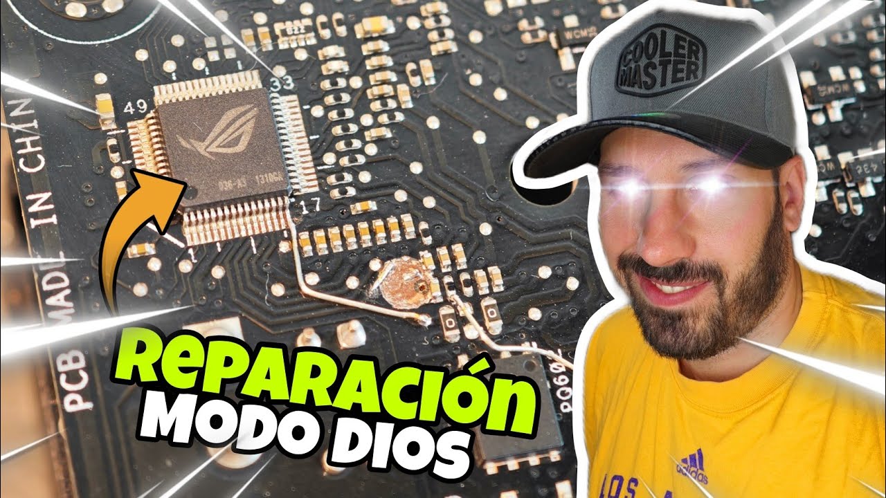 🔥ASUS MOTHERBOARD REPAIR GOD MODE! 👈🏻😵