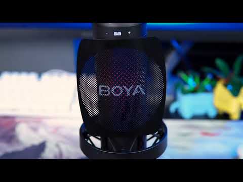 Микрофон BOYA K9 RGB Black