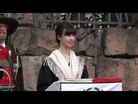 2024 - Andreas Hofer Landesgedenkfeier Grußworte von Michaela Geiser