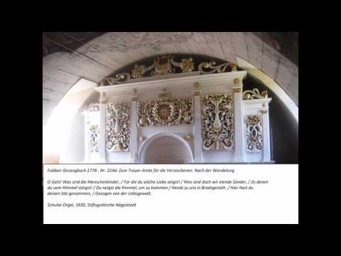 Fuldaer Gesangbuch 1778 (Nr. 214d) - O Gott! Was sind die Menschenkinder