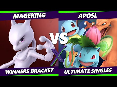 S@X 413 Winners Bracket - Mageking (Robin, Mewtwo) Vs. Aposl (Pokemon Trainer) Smash Ultimate - SSBU