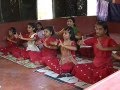 Mudras and slokas in the Mohiniyattam dance classroom