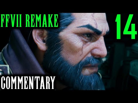 Final Fantasy VII Remake Walkthrough Part 14 - Train Tunnel & Heidegger's Schemes (Ch5)