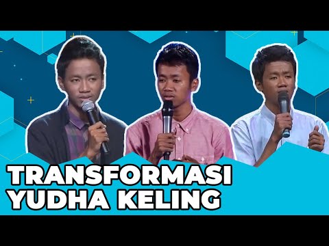 Transformasi Yudha Keling selama Kompetisi Stand Up Comedy Indonesia