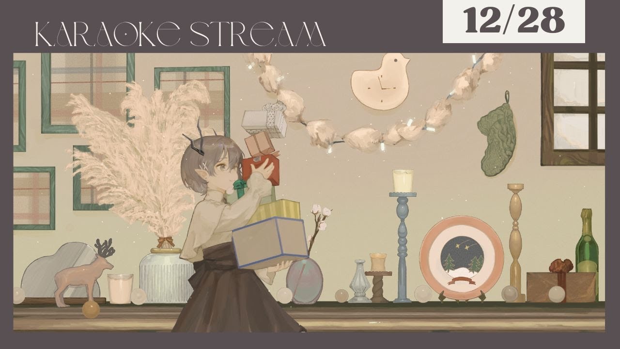 【#歌枠/karaoke】ひゃくじゅ～ろくどめの歌枠です【 鈍色聴 / #666666live】