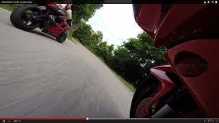 preview picture of video 'CBR 600RR & ZX-10R mountain riding'