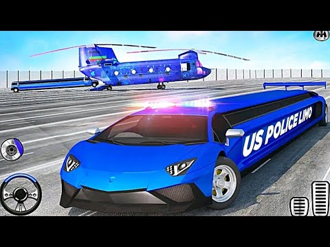 US Police Limo Transporter Truck Simulator Game 2021 - Android Gameplay FHD