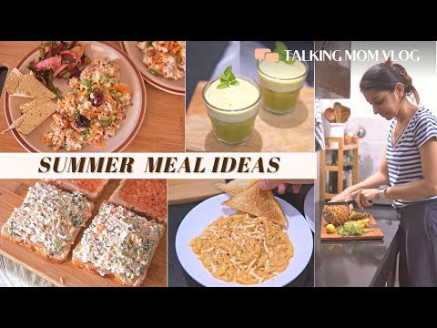 High Protein Summer Meal Ideas for the entire day | Quick Vegetarian Recipes | Healthier Meal Ideas