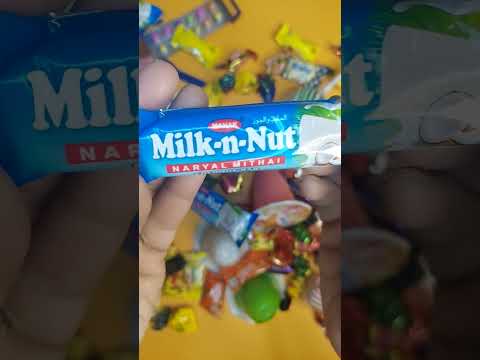 Milk n nut naryal mithai chocolate 🍫 😋 #shorts