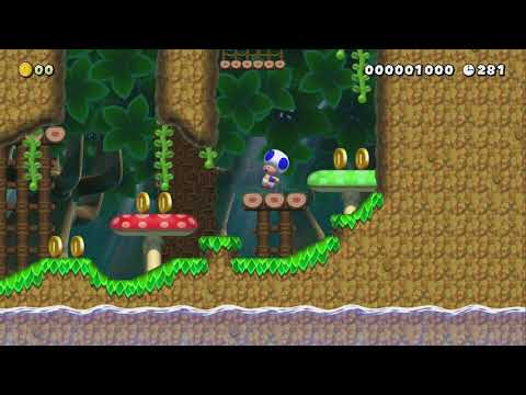 forest dwellings by Mr.Maker75 - Super Mario Maker 2 - No Commentary 1by