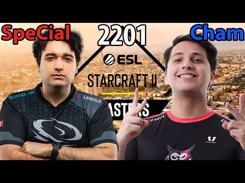 🇲🇽 SpeCial (T) vs 🇲🇽 Cham (Z) -  America - Masters Summer 2023 - StarCraft 2 - Cast 2201