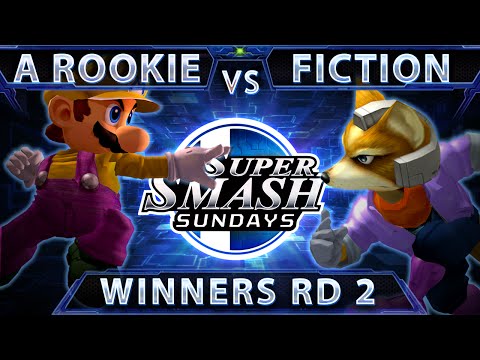 SSS 30 - SFS A Rookie (Mario) Vs. Fiction (Fox) SSBM Winners Round 2 - Melee