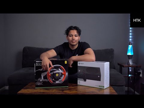 Xbox Series S und Ferrari 458 Racing Wheel: Auspacken, Einrichten und Test