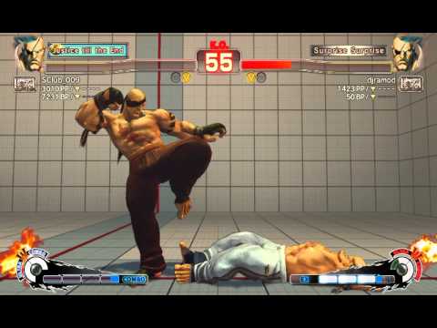 Ultra Street Fighter IV battle: Sagat vs Sagat