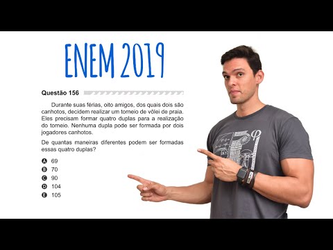 Combinatorics #03 🟦 EXERCISE 🟦 ENEM 2019: Left-handed