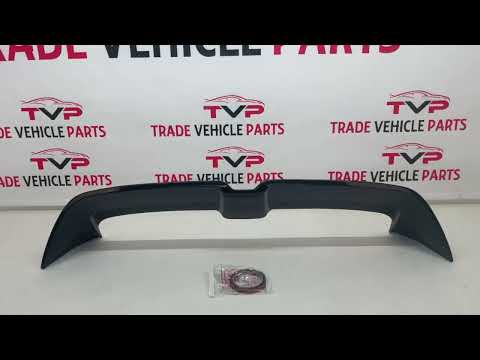 Fits VW Golf MK7 MK7.5 R GTD GTI 2013-2020 Rear Roof Boot Spoiler Gloss Black video